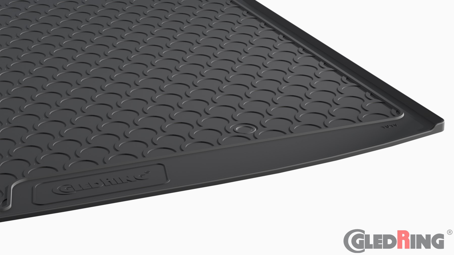 Original Gledring Premium Gummi Kofferraummatte - SEAT Alhambra (5&7 Sitze) 2010->